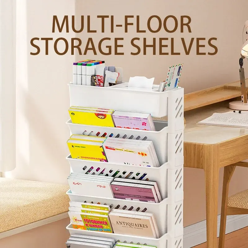 Regał SmartSpace – Mobilny Organizer z Kółkami